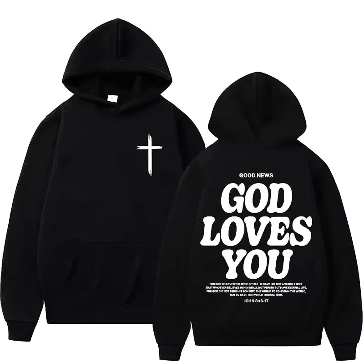 Walk by faith hoodie