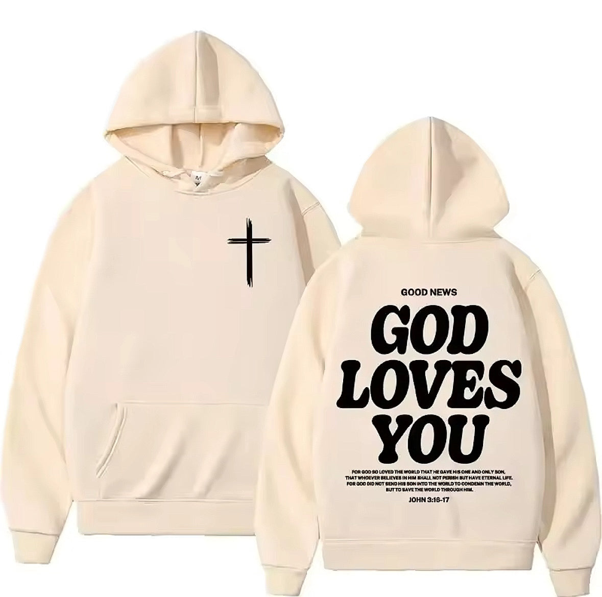 Walk by faith hoodie
